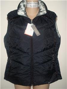 Nwt M NIKE Women Reversible Down With It Vest Top New Medium 213331-010