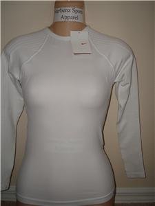 Nwt XS/S NIKE Women FitDry Long-Slv Core Warmer Top New XSmall Small 227512-100