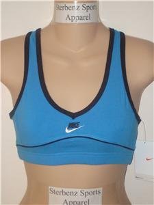 Nwt M 8-10 NIKE Women Fitness Sport Bra Top New Tennis Medium 206792-470
