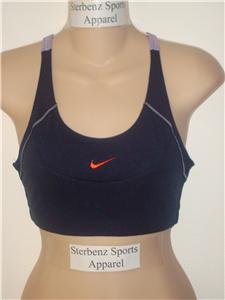 Nwt L NIKE Women Gym Fitness Racer Sport Bra Top New Large 127826-476