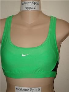 Nwt L NIKE Women FitDry Personal Best Sport Bra Top New Large 255778-301
