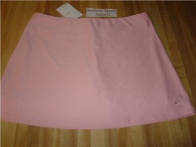 Nwt M NIKE Women Fit Dry Power Tennis Skirt New $50 Pnk Medium 127806-627