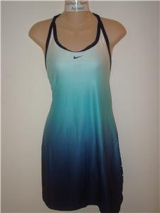 Nwt XL NIKE Women Fit Dry Serena Tennis Dress New $105 XLaRGE 228049-475