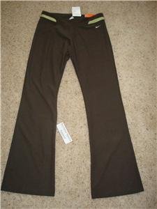 Nwt L NIKE Women Fit Dry Modern Fitness Pants New $60 Large 207249-261
