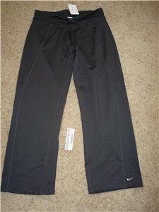 Nwt L NIKE Women Fit Dry Enthusiast WorkOut Pants New Large 227505-060