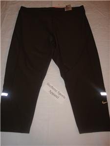 Nwt M NIKE Women Fit Dry Acceleration Capri Pants New Medium 234589-261