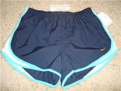 Nwt L NIKE Women Fit Dry Tempo Running Track Shorts New Large 211646-483
