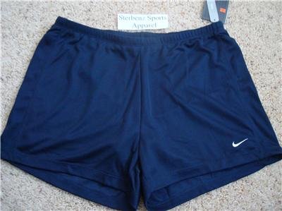 Nwt L NIKE Women Fit Dry Tennis 2-in-1 Shorts New Navy Large 225902-475