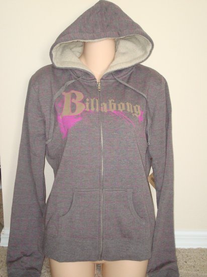 Nwt L BILLABONG Zip Surf Hoodie Top Shirt Jacket New