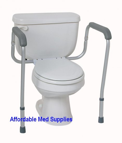 New Adjustable Toilet Safety Frame Hand Rails