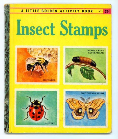 Insect Stamps Little Golden Activity Book 1st Ed