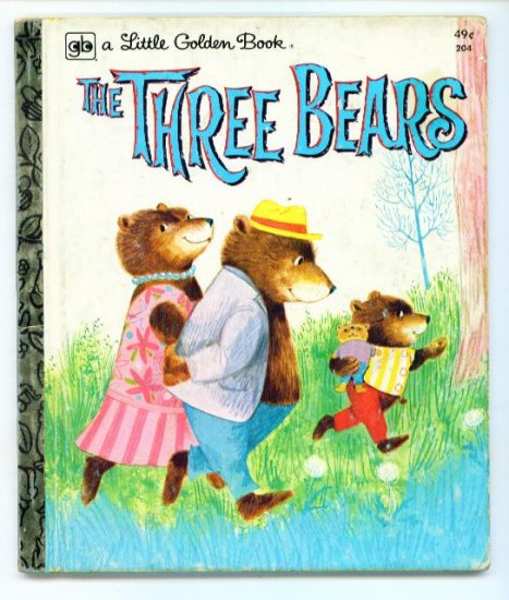 The Three Bears Little Golden Book ~ Mabel Watts
