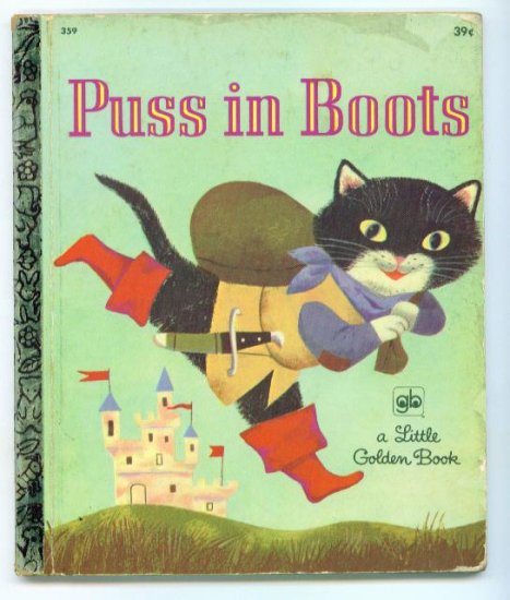 Vintage Little Golden Book ~ Puss in Boots