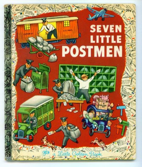 Seven Little Postmen Little Golden Book