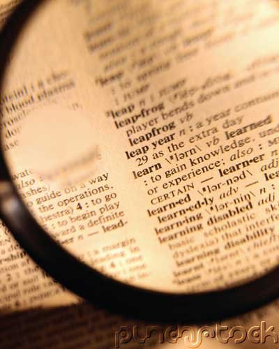 Reference Work - Sources Of Information - Dictionaries