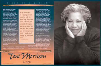 Curriculum Design & Instruction To Teach The Story Of Toni Morrison - Writer