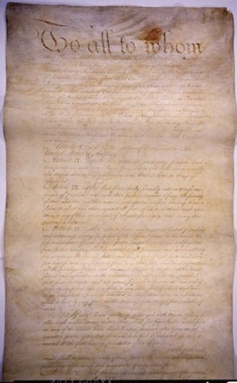 United States History - Americans Build A New Government - Articles Of Confederation - 1780 - 1815