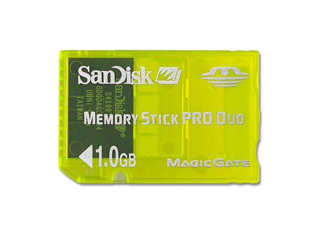 SanDisk Memory Stick PRO 1GB
