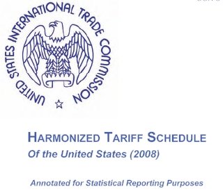 2008 Harmonized Tarrif Schedule CD