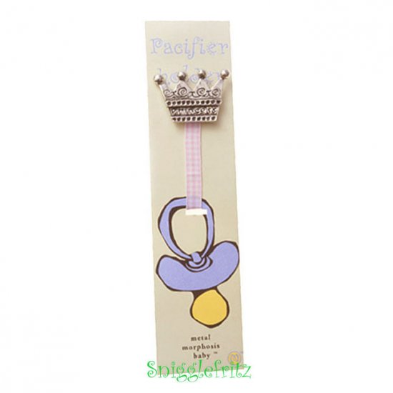Metal Morphosis Pewter Princess Paci Clip