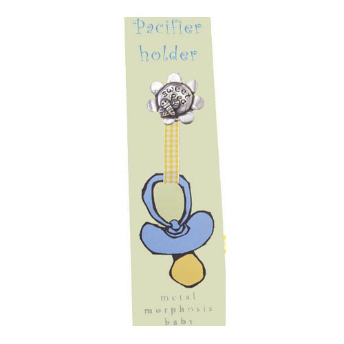 Metal Morphosis Pewter Sweet Pea Paci Clip