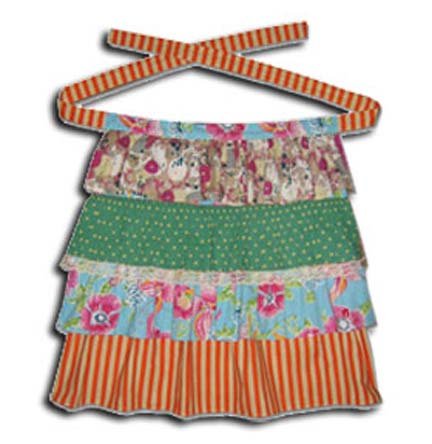 Funktion Vintage Chic Ruffle Kid's Apron