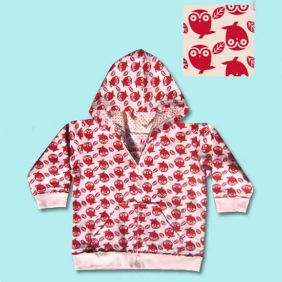 Funktion Hip Red Owl Toddler Hoodie Sweatshirt