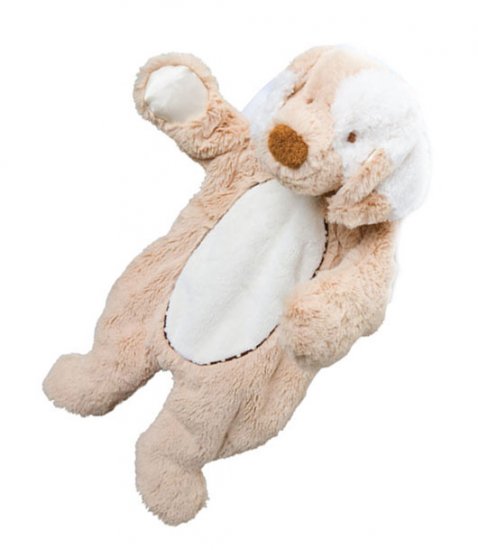 Douglas Plush Tan Puppy Dog Sslumpie Blankie Buddy