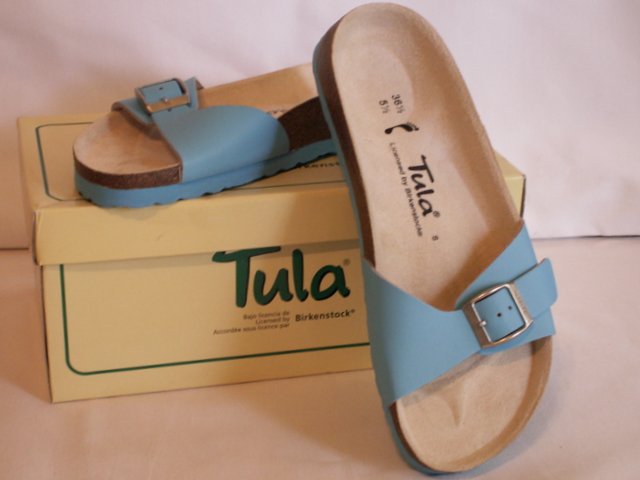 Birkenstock Tula Leather Sandals / Slides Sz 5.5 / EUR 36.5