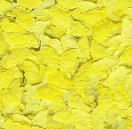 Yellow Silk Butterfly Petals ~ Wedding ~ Shower ~ Party ~ Favors