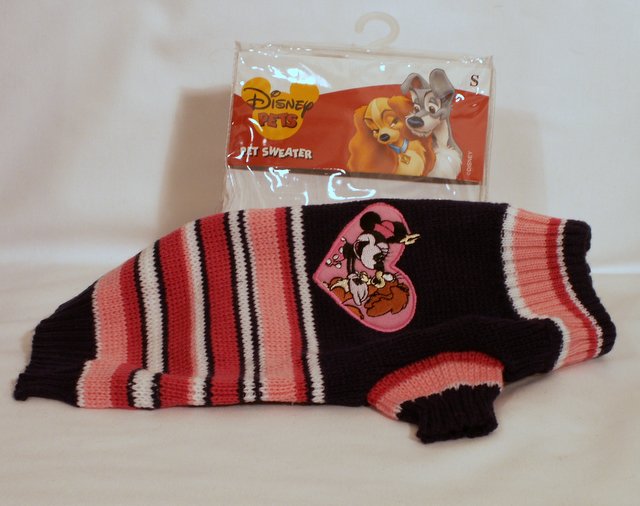 Disney Pet Sweater - Minnie Small Dog Knit Navy Blue