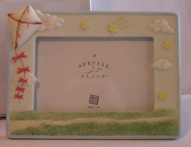 RUSS PICTURE FRAME "A SPECIAL PLACE" New in box - baby nursery decor