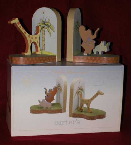 Carters John Lennon Bookends with Box Book Ends Baby Nursery Decor
