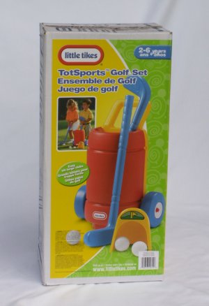 little tikes pink golf set