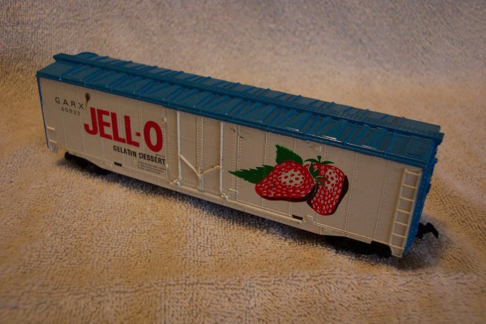 Tyco Jell-O HO Scale Boxcar 50823