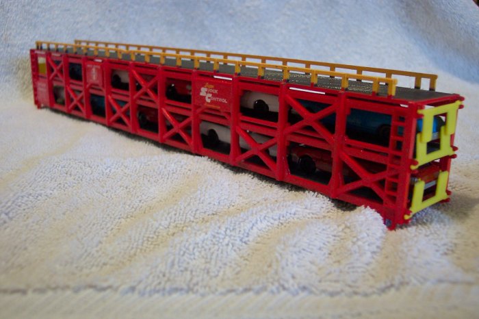 Bachman ATSF 88969 Car Carrier w/cars