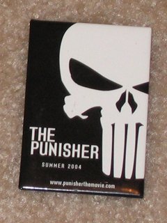 Punisher Movie Button / Pin