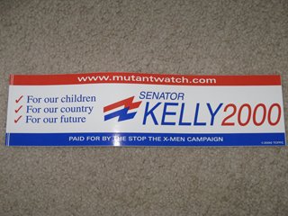 X-Men Movie Bumper Sticker
