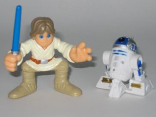 Galactic Heroes Luke Skywalker and R2-D2 Star Wars