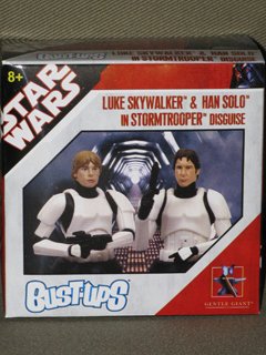 Star Wars Gentle Giant Han & Luke Stormtrooper Bust-up 2-pack
