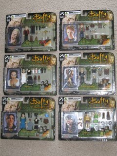 Buffy Series 2 PALz Complete Set of 6 Figures Buffy the Vampire Slayer
