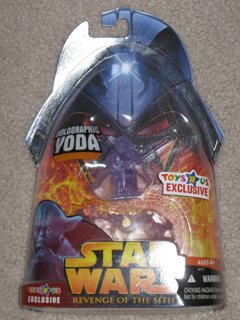 Star Wars Exclusive Holographic Yoda ROTS