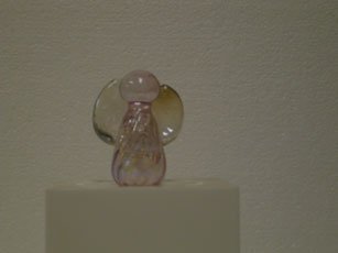 Pink Glass Angel