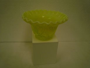 Yellow Glass Bowl