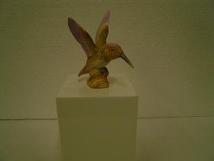 Ceramic Brown Hummingbird