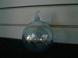 Blue Glass Ornament