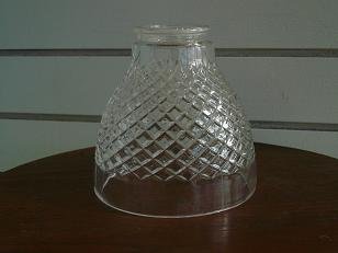 Glass Checker Pattern Lantern Cover