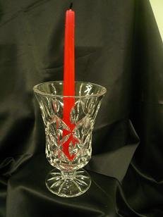 0002 Lead Crystal Hurricane