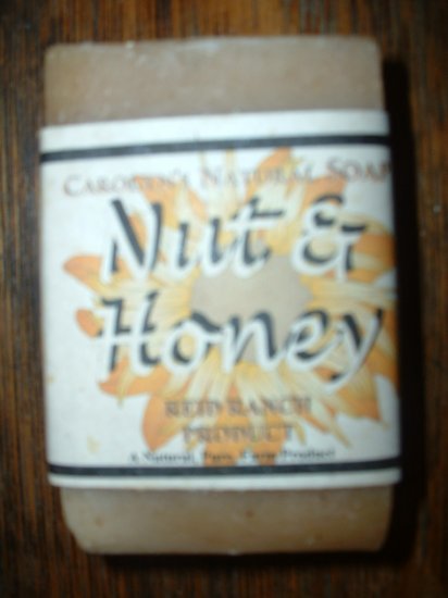 Handmade Natural Goat Milk Soap - Nut & Honey