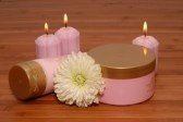 Blossum Body Cream and Candle Gift Pack